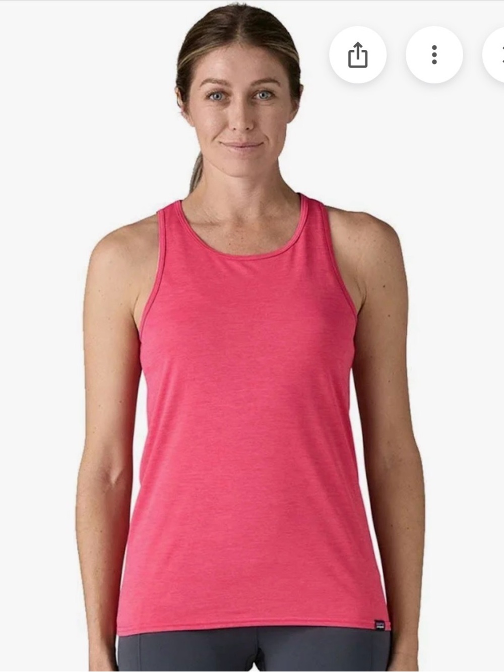 Patagonia Women's Capilene® Cool Daily Tank in “luminous pink”
